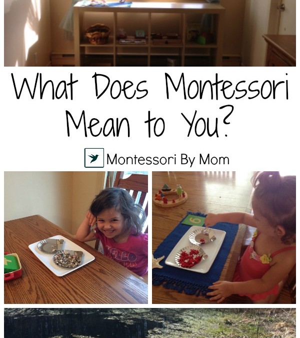 What Does Montessori Mean To You?